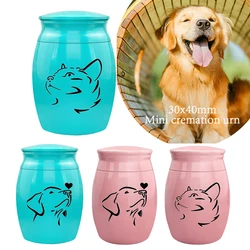 Pet cremation urn mini ashes urn for dog cat ashes keepsake pet resting place share memorial small urn carving pet dog cat