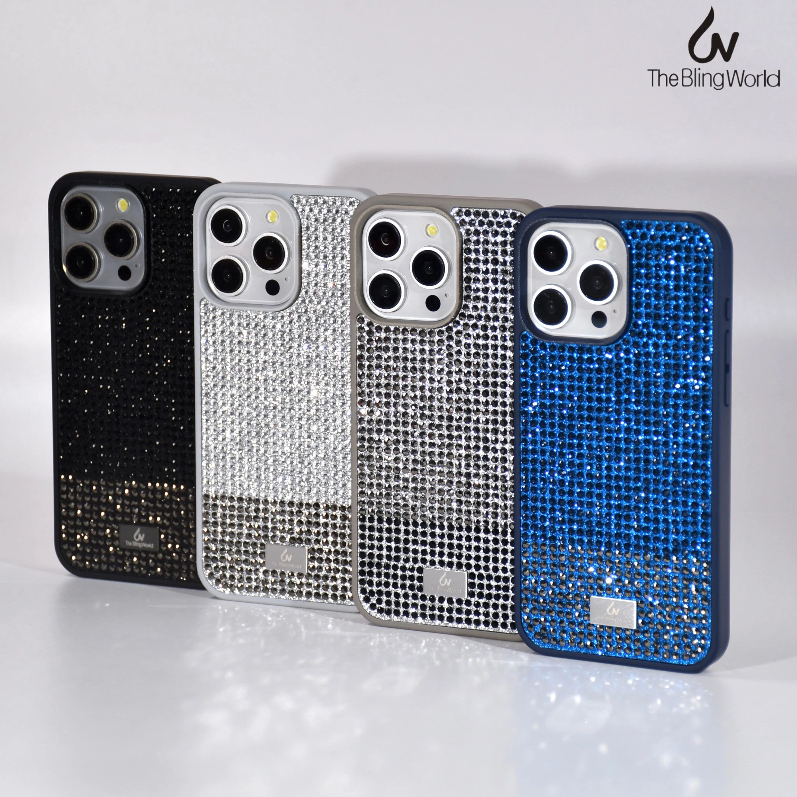 

2024 New Design Luxury Bling Diamond Tpu Phone Case For Iphone 16 Pro Max 15 14pro 13 12 Fashion Rhinestone Glitter Phone Cases