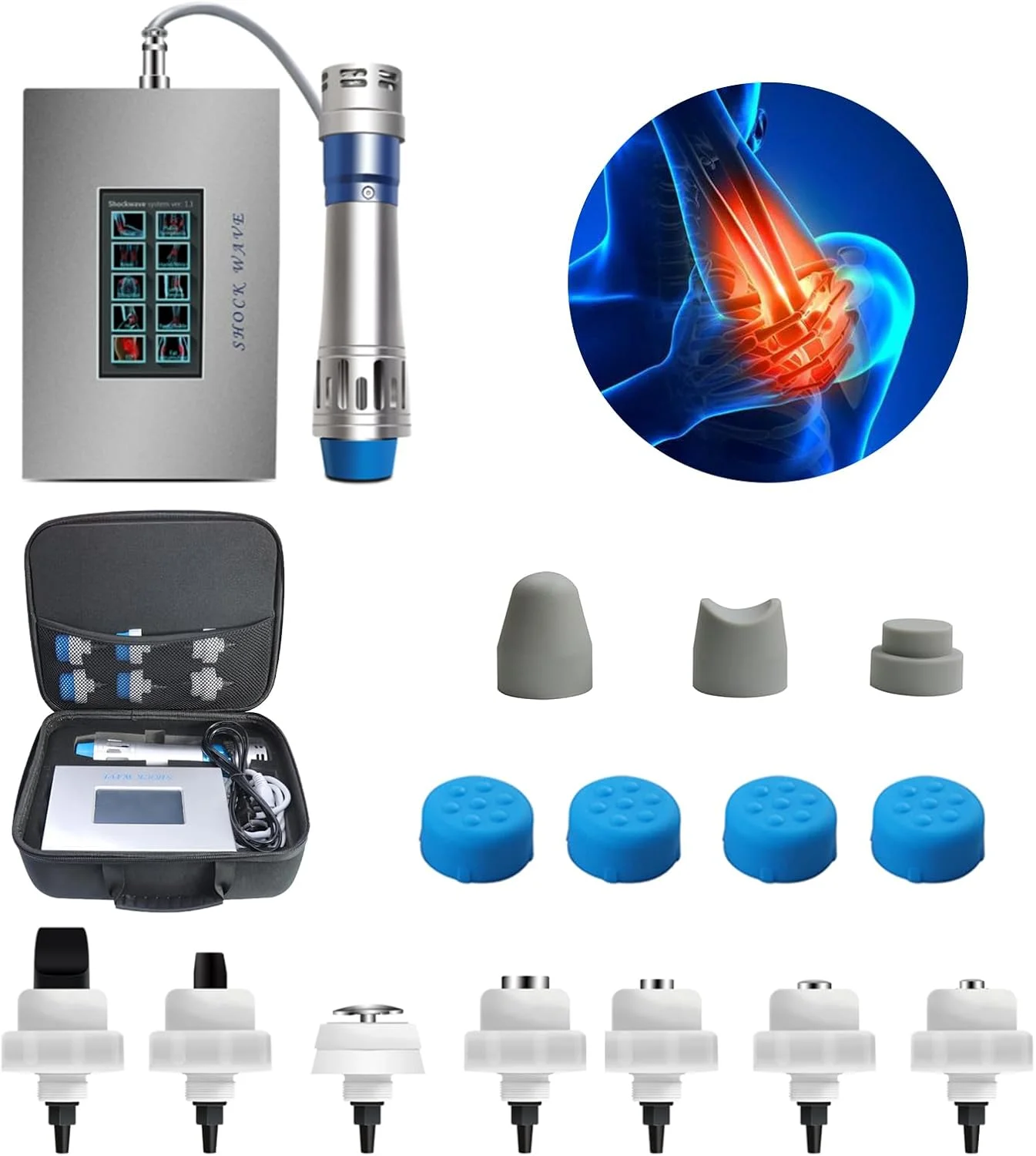 

Электрический аппарат для ударно-волновой терапии для устройства для ударно-волновой терапии тела, инструмент для релаксации мышц для облегчения боли