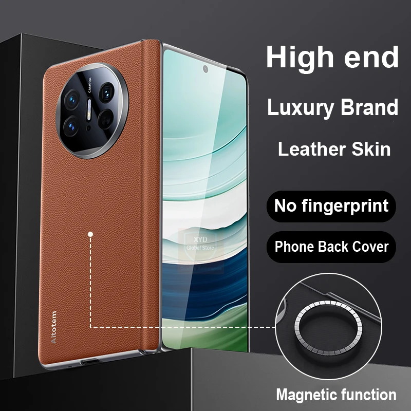 

High end Magnetic Leather For Huawei Mate X5 Case Skin Brand Phone Case For Huawei Mate X5 MateX5 Cover Back Shell Bumper Bag