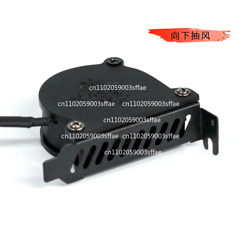 

Корпус Вытяжной Вентилятор PCI Полувысота Маленький Корпус Турбо Вытяжной Вентилятор Охлаждения Видеокарты Вытяжной Вентилятор