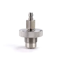 HP Luftfüll station Nachfüllen Edelstahl 300bar Din Ventil mit 8mm Schnell kupplung g5/8-14 Stecker Tauchen
