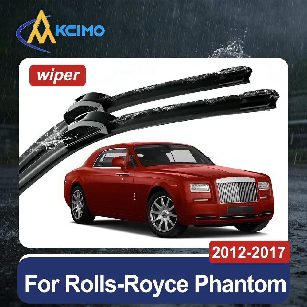 

Clear Vision Wiper Blades For Rolls-Royce Phantom 2012-2017 Quiet Streak-Free Premium Front View Windshield Wipers