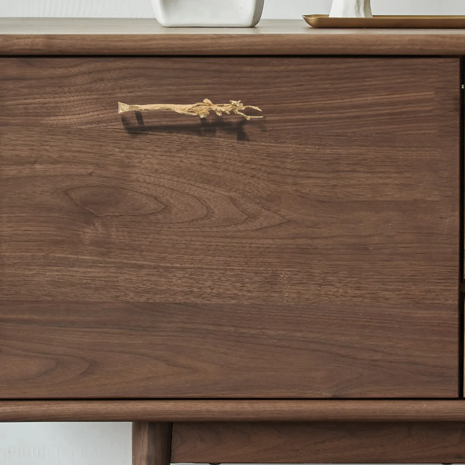 

Brass Pull Handle Vintage Bird on Branch Design Solid Brass Cabinet Handle Decorative Drawer Pull for Kitchen Wardrobe Dresser