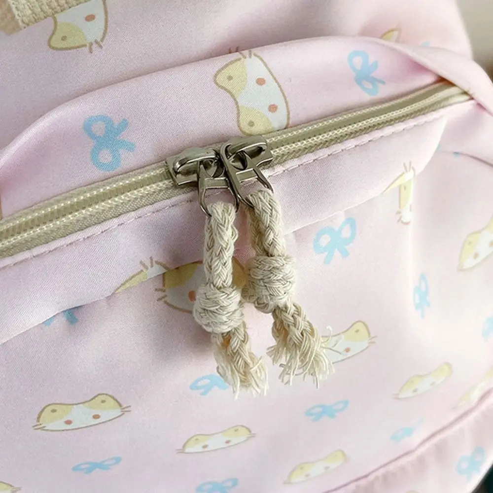 

Креативные школьные сумки для студентов, милая большая вместительная сумка на плечо с героями мультфильмов, застежка-молния, регулируемые ремни, студенческий рюкзак