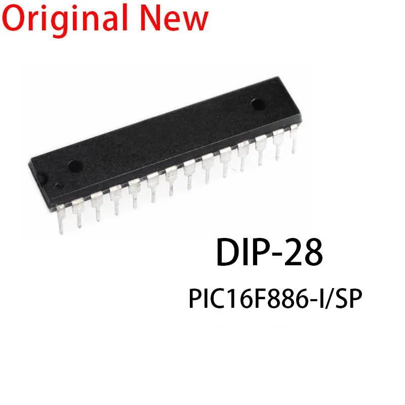 

10PCS New and Original chip PIC16F886-I/SS SSOP-28 PIC16F886-I/SO SOP-28 PIC16F886-I/SP DIP-28 PIC16F886 PIC16F886 16F886