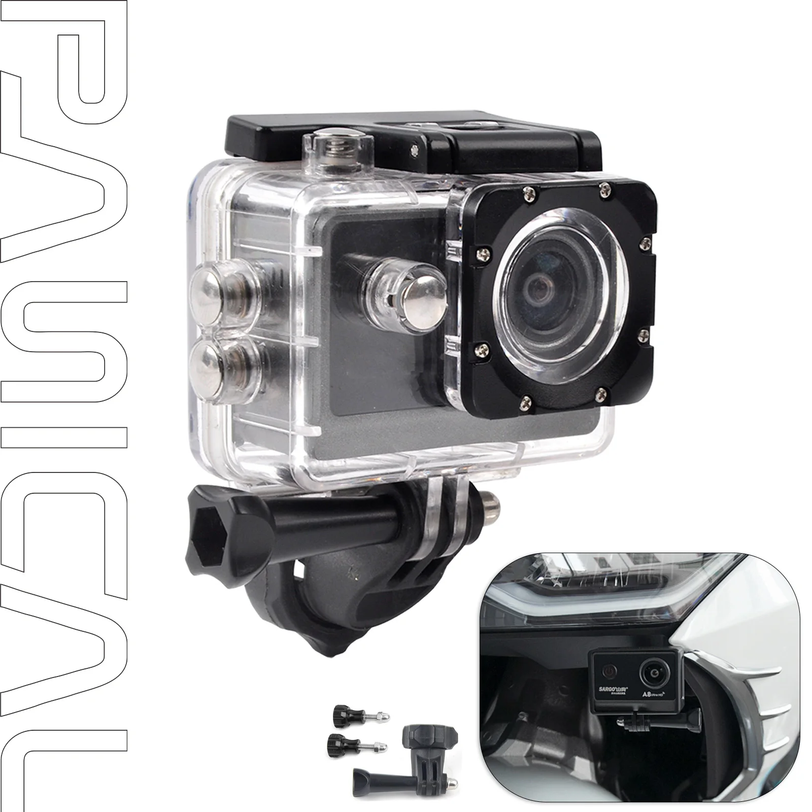 

PANICAL for Honda Gold Wing GL1800 F6B DCT 2018-2025 Motorcycle Camera Stand Base Universal Sports Camera Stand Accessories