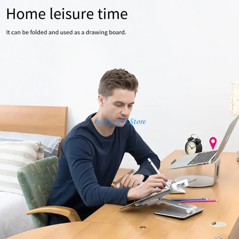 

C7AB Modern Tablets Computer Stand Adjustable Height For Comfortable Viewing Experience