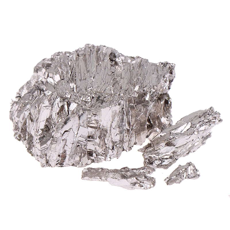 10g 100g Bismuth Metal Bismuth Ingot High Pure Metal For Making Bismuth Crystals 99.99% Pure