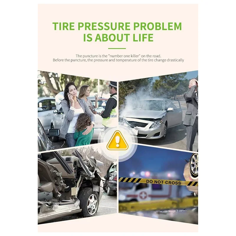 4 Pcs Car Tire Pressure Sensor 433Mhz For Nissan Sentra SR Versa SL 407003AR1A 40700-3AR1A