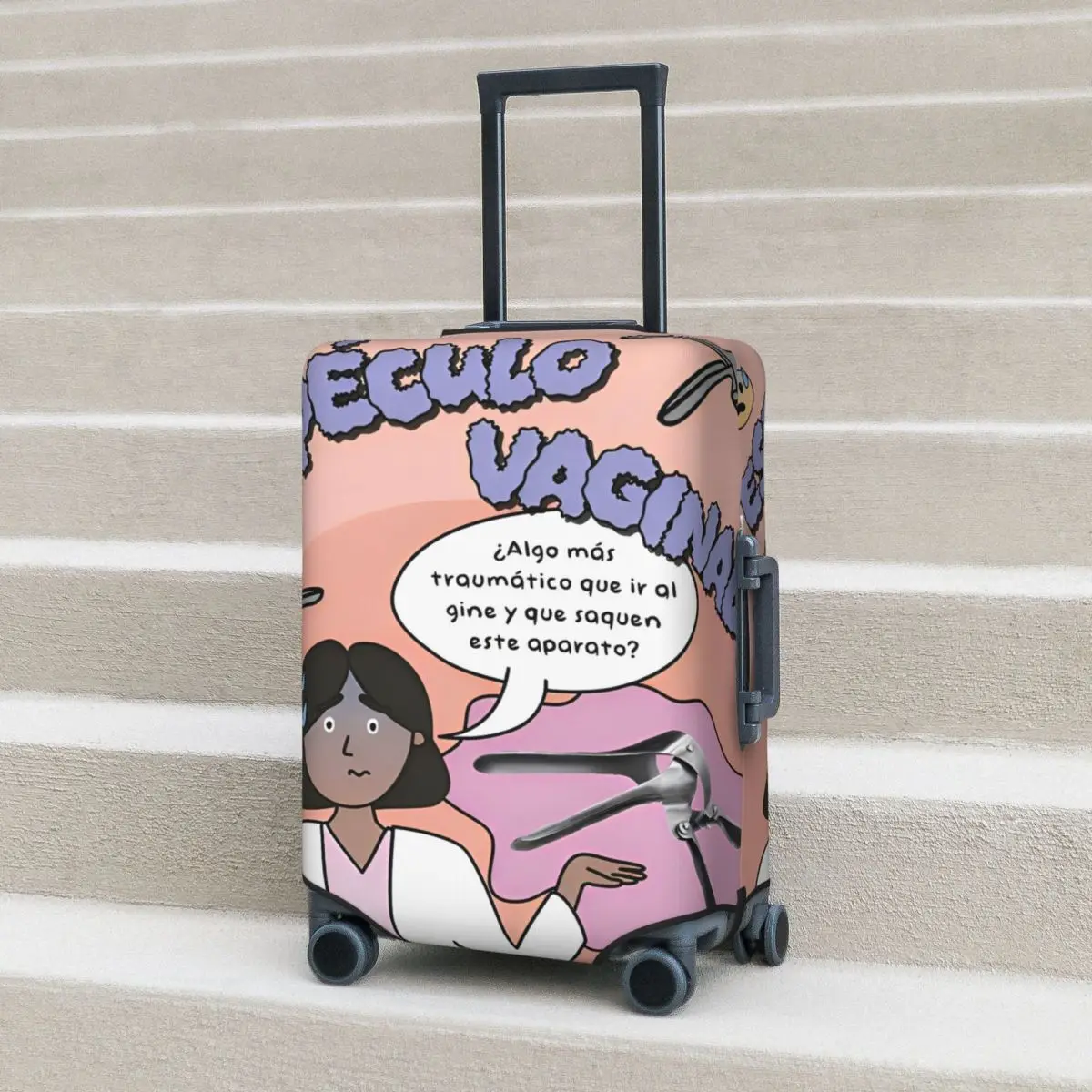 

Enfermera En Apuros чехол для чемодана, круизная поездка, защита от отдыха, полезные аксессуары для багажа