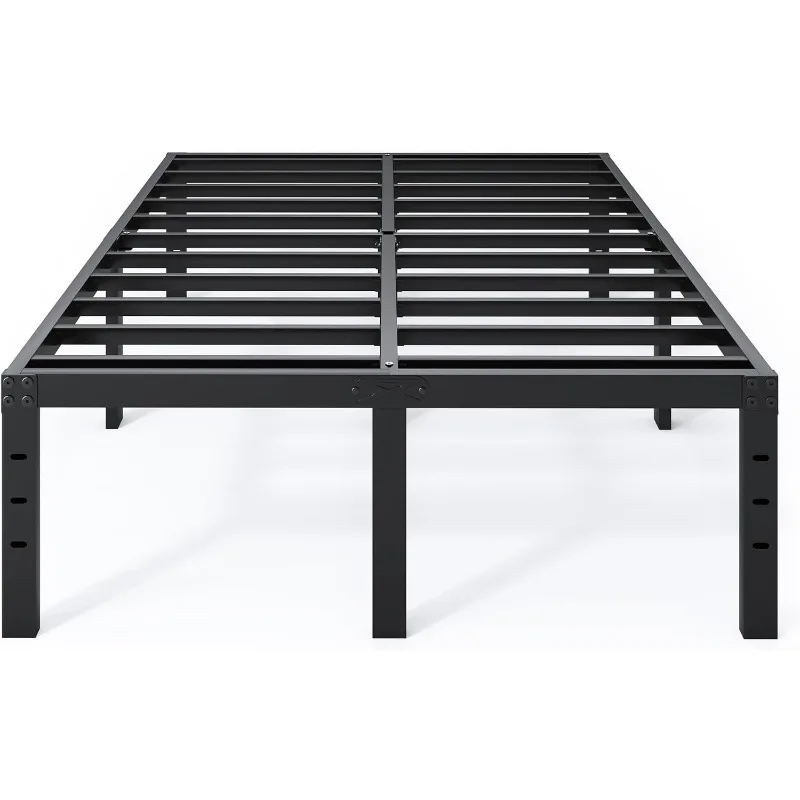 

Bed Frame - 18 in Sturdy Platform Bed Frame Full, Heavy Duty Metal Bed Frame No Box Spring Needed, Quick & Easy Assembly
