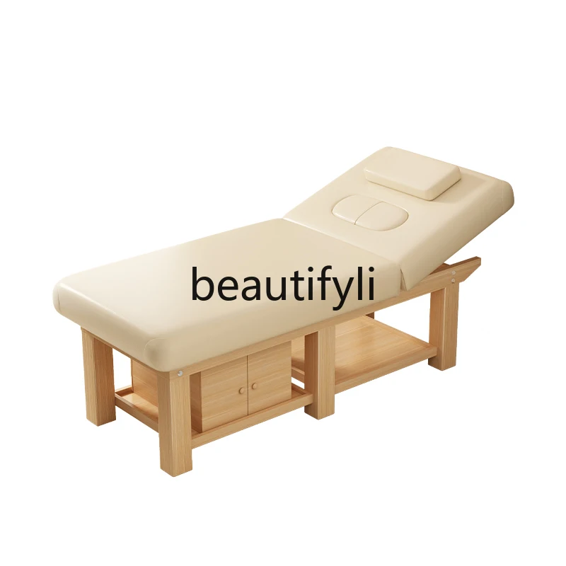 

Traditional Chinese medicine massage bed tattoo embroidery body beauty bed special eyelash manicure bed for beauty salons