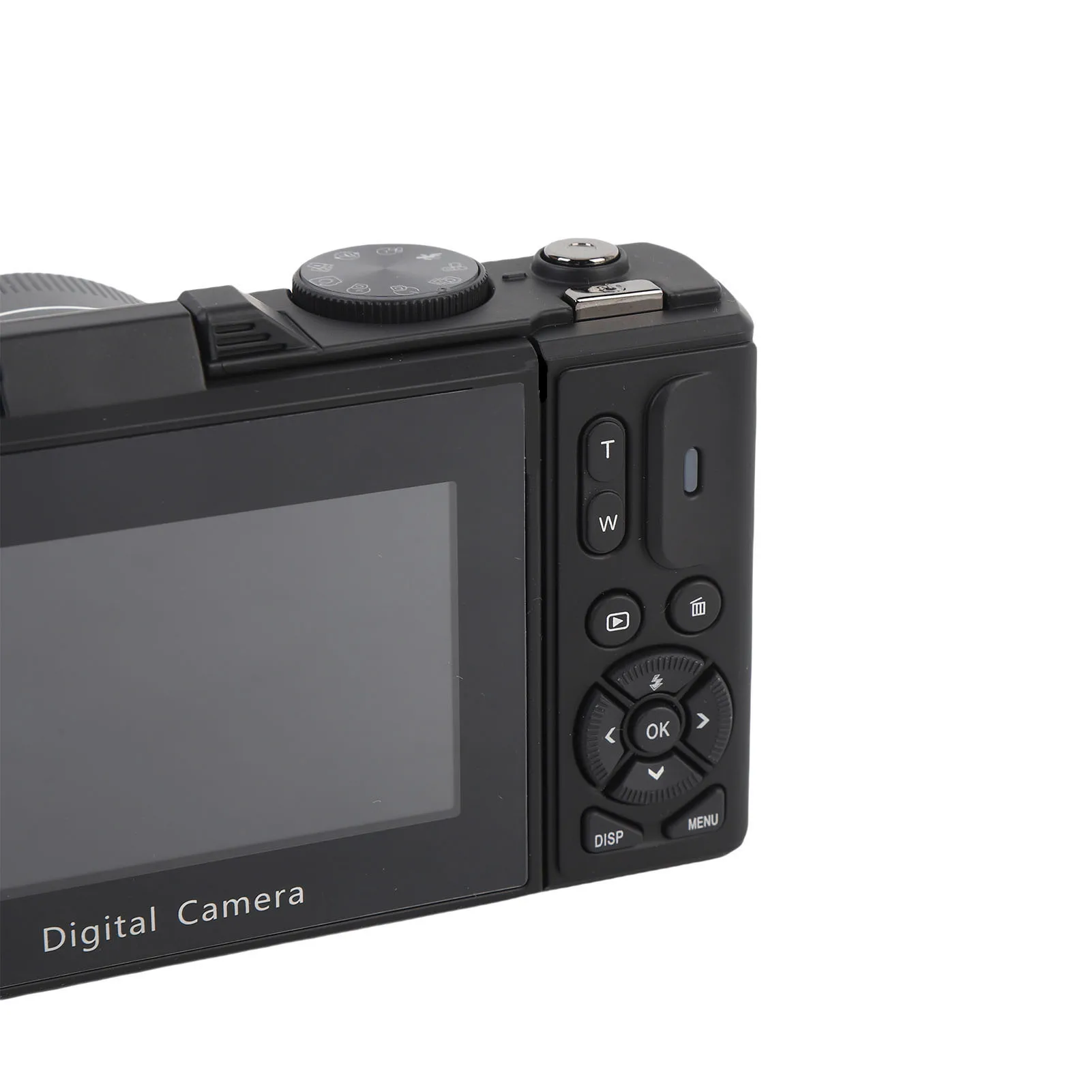 Câmera UHD de 75MP Compacta Tela de 3 Polegadas Câmera de Autofoco 18XAF de Alta Definição com Flash Portátil para Fotografia