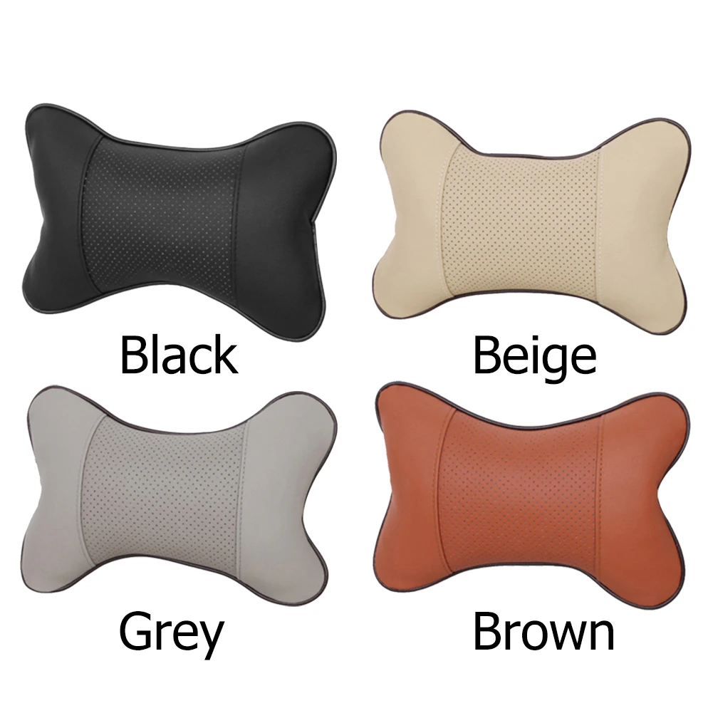 

Elastic Soft Car Neck Support Pillow Automobile Interior Seat Headrest Cushion