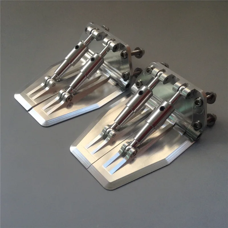 57mmx68mmx30mm,Adjustable Trim Tab, Scale Hydrofoil for Gas Racing O Monohull RC Boat
