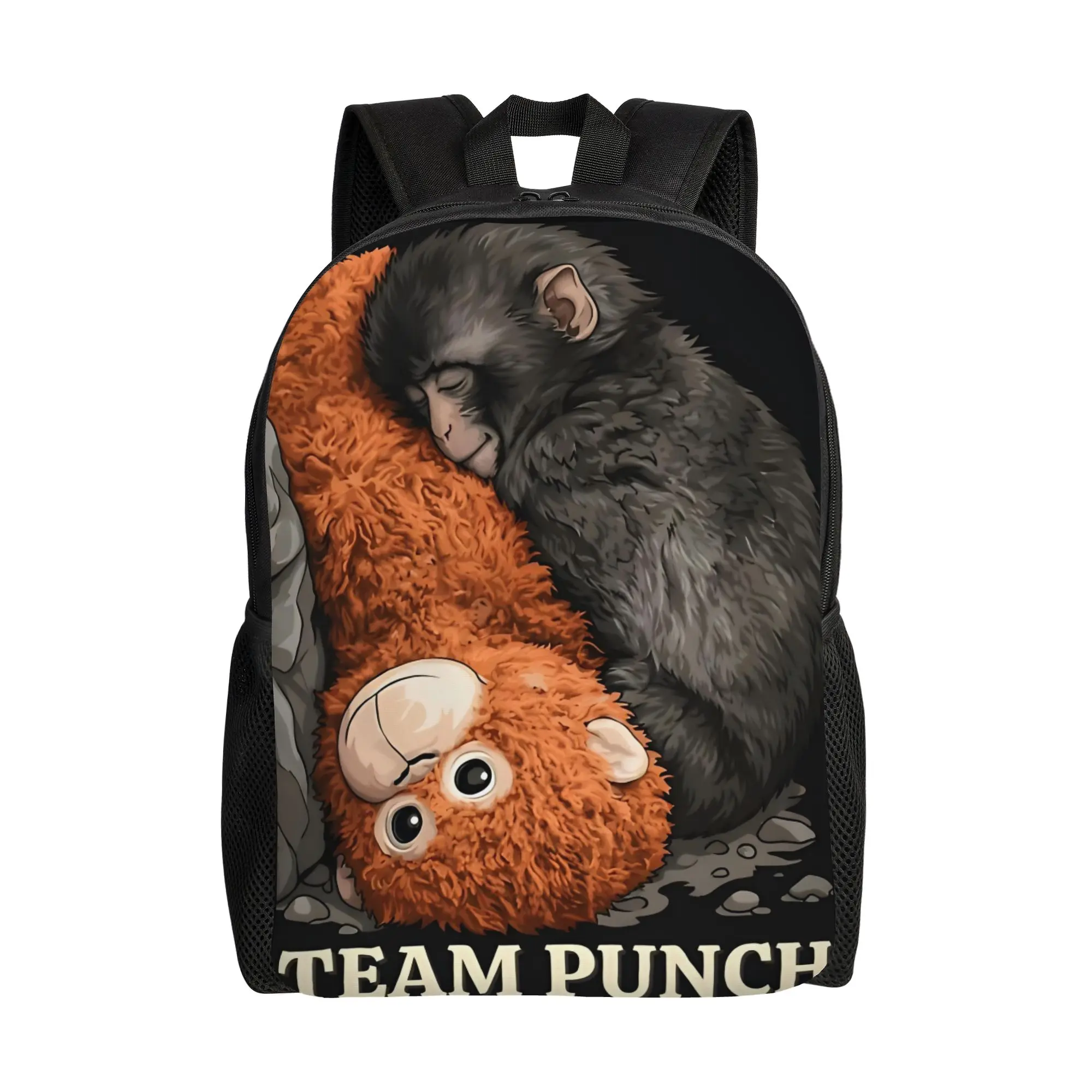 

1Piece Daypack Punch Monkey Cute Monkey Backpack New Semester Begins