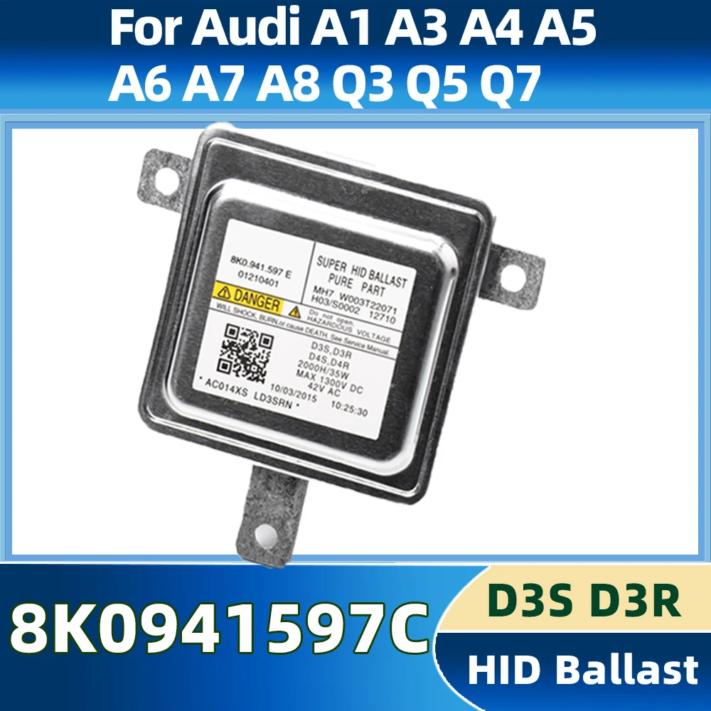 

1Pcs 8K0.941.597 E Xenon Ballast W003T20171 Headlight D3S D3R Block Unite 8K0941597C For Audi A1 A3 A4 A5 A6 A7 A8 Q3 Q5 Q7 VW