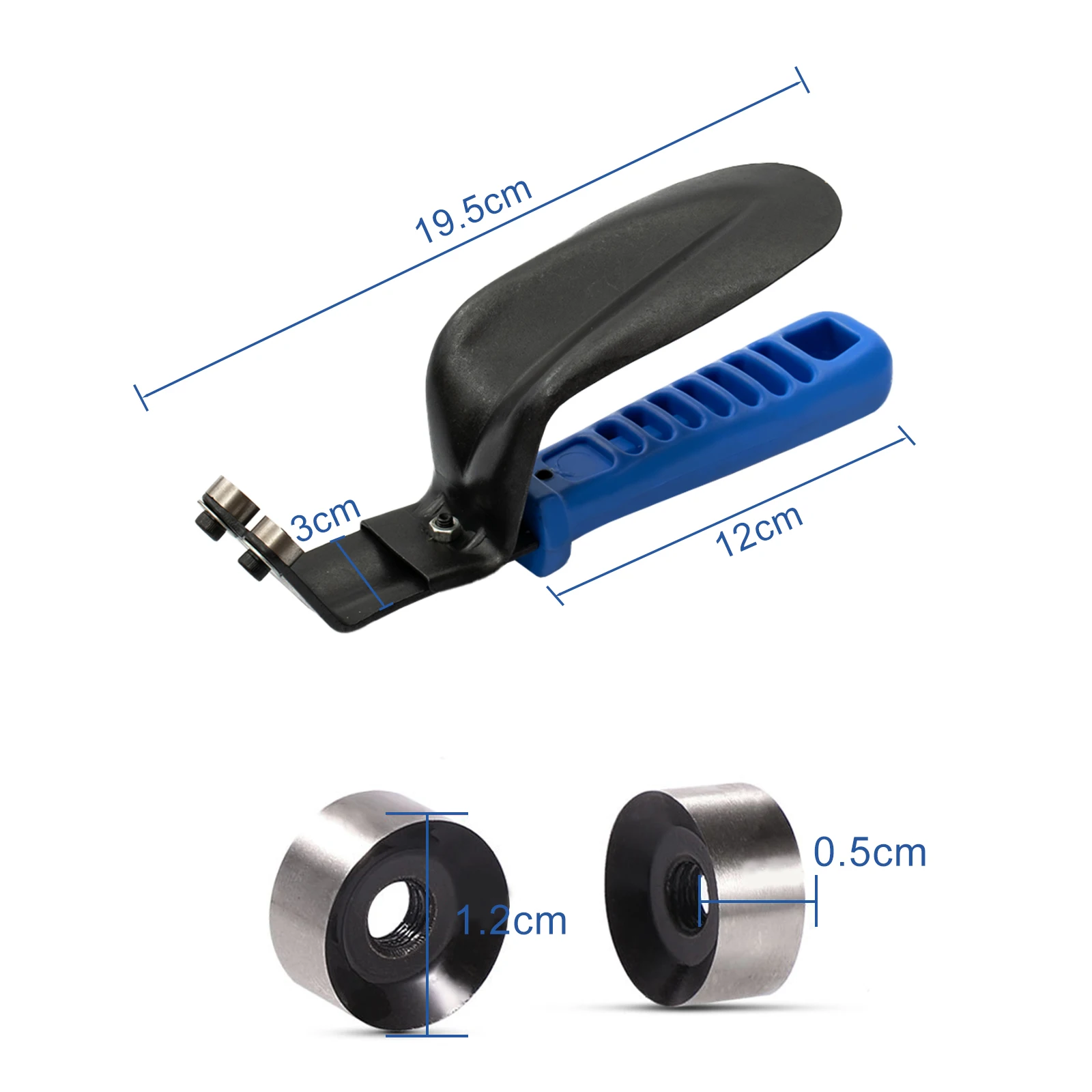DB1000 Sheet Metal Deburring Tool (Double Burr) 0-12mm Range Professional Burr Trimming Cutter Metal Deburring Tools