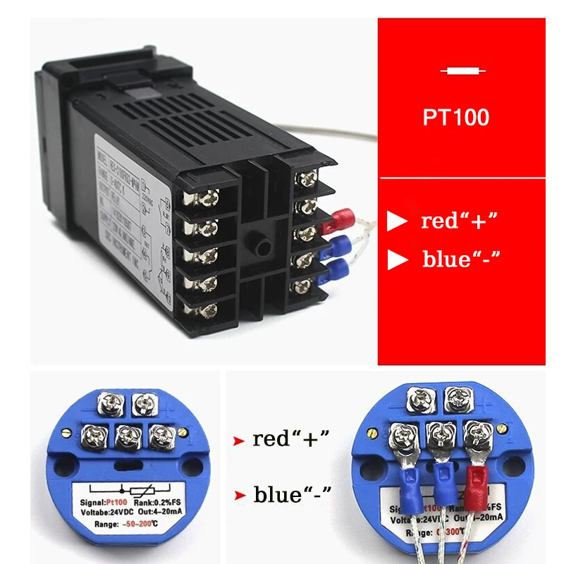 Imagem -05 - Termopar de do Sensor de Temperatura Pt100 com 0.5 10 10m Cabo Temperatura Que Detecta a Alta Temperatura à Prova Impermeável Água Aço Inoxidável
