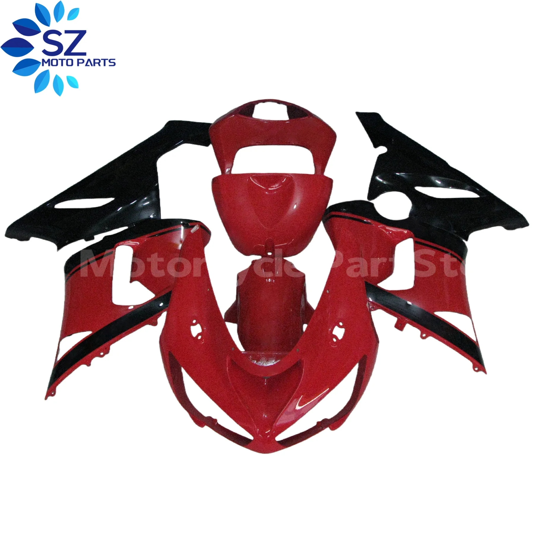 

Новый полный комплект обтекателей из ABS-пластика для мотоцикла KAWASAKI ZX-6R ZX6R 636 2005 2006 (05-06), индивидуальные обтекатели, комплект кузовных деталей