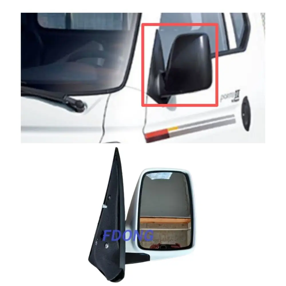 FDONG 1 Pcs Rearview Mirror Led 6 wires (Manual)  87620-4F610,87610-4F610  for Hyundai Porter II Light Duty Truck H‑100