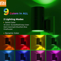 Xiaomi Night Light Plug Into Wall EU US UK Plug In Night Lamp With RGB Color Changing LED Light Sensor For Children Room Decor
