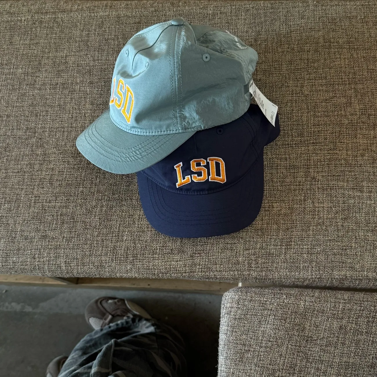 

Satisfy Running Embroidered Letter Sports Quick Drying Cap