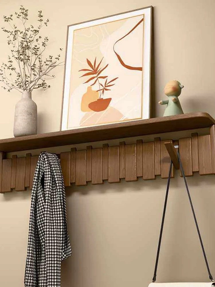 porte-manteau-mural-a-touches-de-piano-etagere-de-rangement-pour-hall-d'entree-gain-de-place-support-de-vetements-et-chapeaux-pour-salon