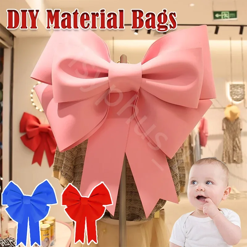 

30/100cm Big Bow DIY EVA Material Party Wedding Backdrop Decoration Valentine's Day decorations Photography Props Birthday Decor
