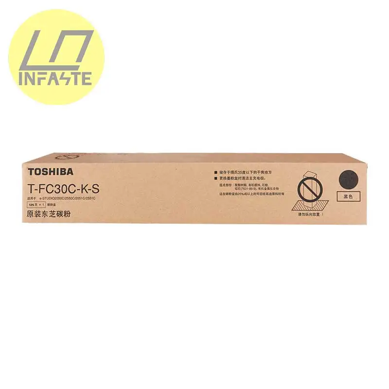 

Infaste Low Capacity Copier Original CMYK Color T-FC-30 Toner Powder Cartridge for Use in Toshiba FC-30 2050 2550 2051 2551