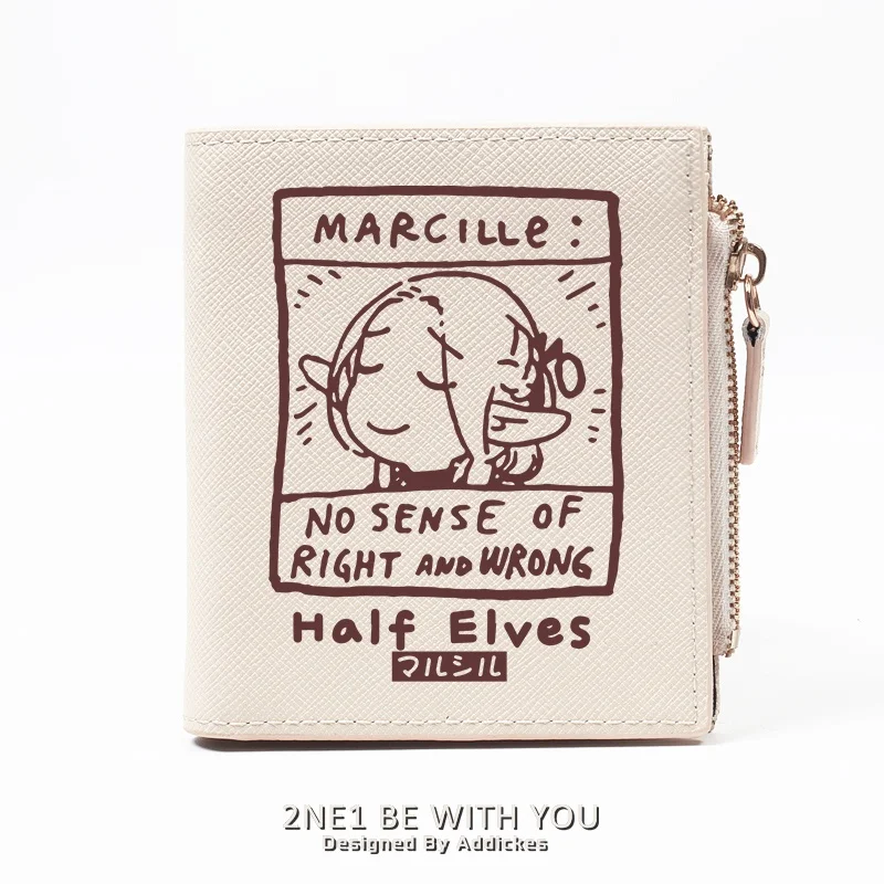 

Labyrinth rice animation peripheral anime Malushire Tongren cute wallet card bag one piece bag short