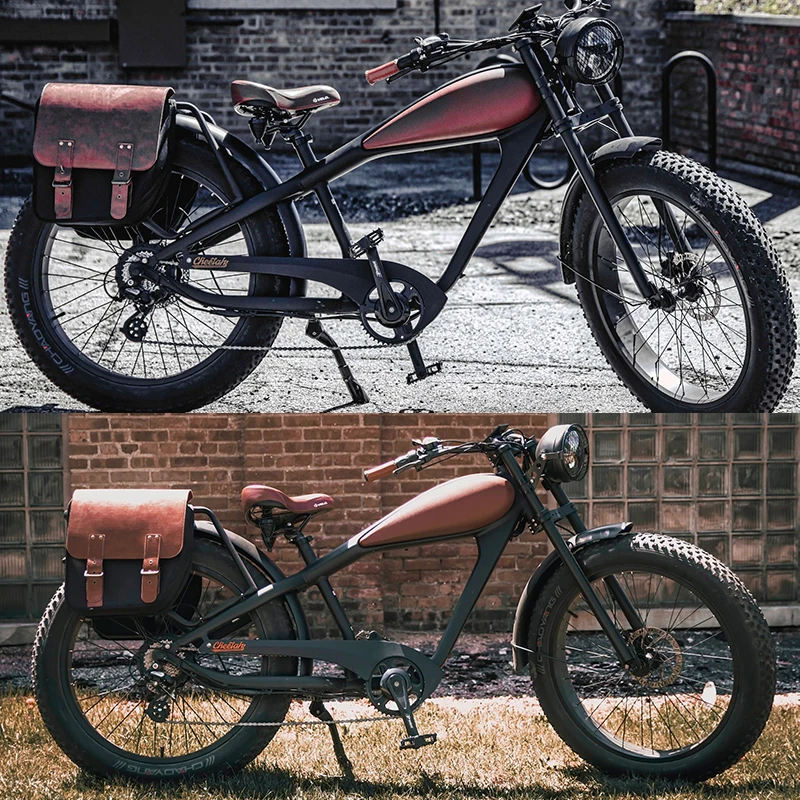 Clrak 36 فولت 48 فولت 350 واط 750 واط ليثيوم الكهربائية خمر الهجين الجبل الترابية مقهى المتسابق الدهون الإطارات E-الدراجة Ebike USA مستودع