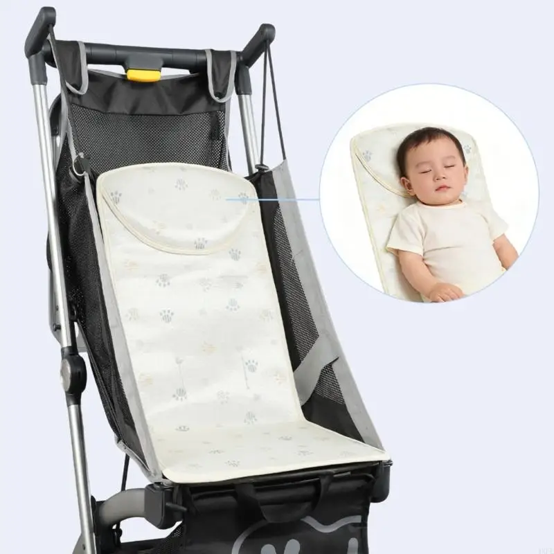 lightweight-ice-silk-pram-cover-baby-travel-cooling-accessory-gentle-for-baby-offers-coolness-during-travel