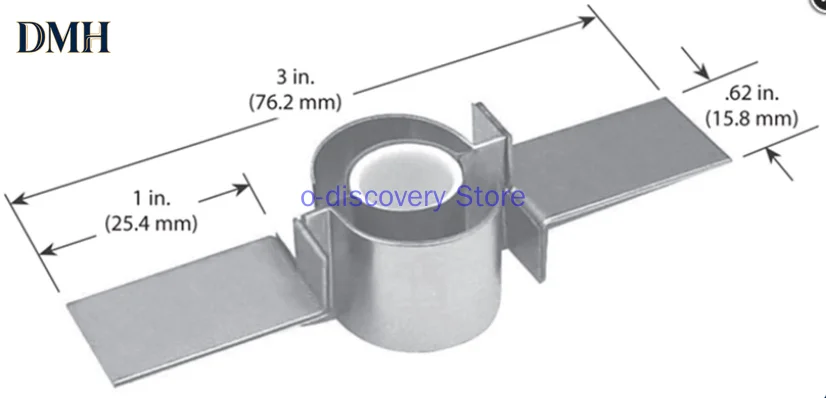 Ceramic Evaporation Boat Alumina Boron Nitride Aluminized Gold Plated Copper Plated Silver Plated