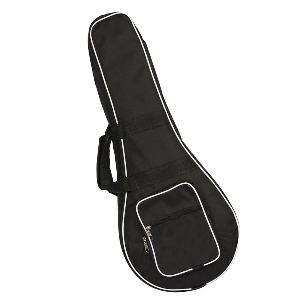 

1pc Portable Lightweight Oxford Pouch With Pockets Cloth Storage Case Protector For Mandolin Mandolin Bag Instrument Case Gift