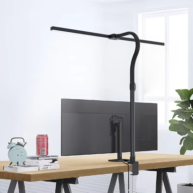 CE Certified Gooseneck Architect Lamp Table Light Modern Flexible LED Desk Lamp Touch Screen Lamp for Room Office Work