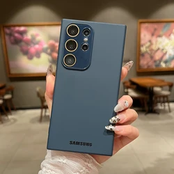 Ultra Thin Liquid Silicone Soft Case For Samsung Galaxy S26 S25 S24 Ultra S23 FE S22 Plus A55 A35 A34 A16 A15 A14 A13 A25 Cover