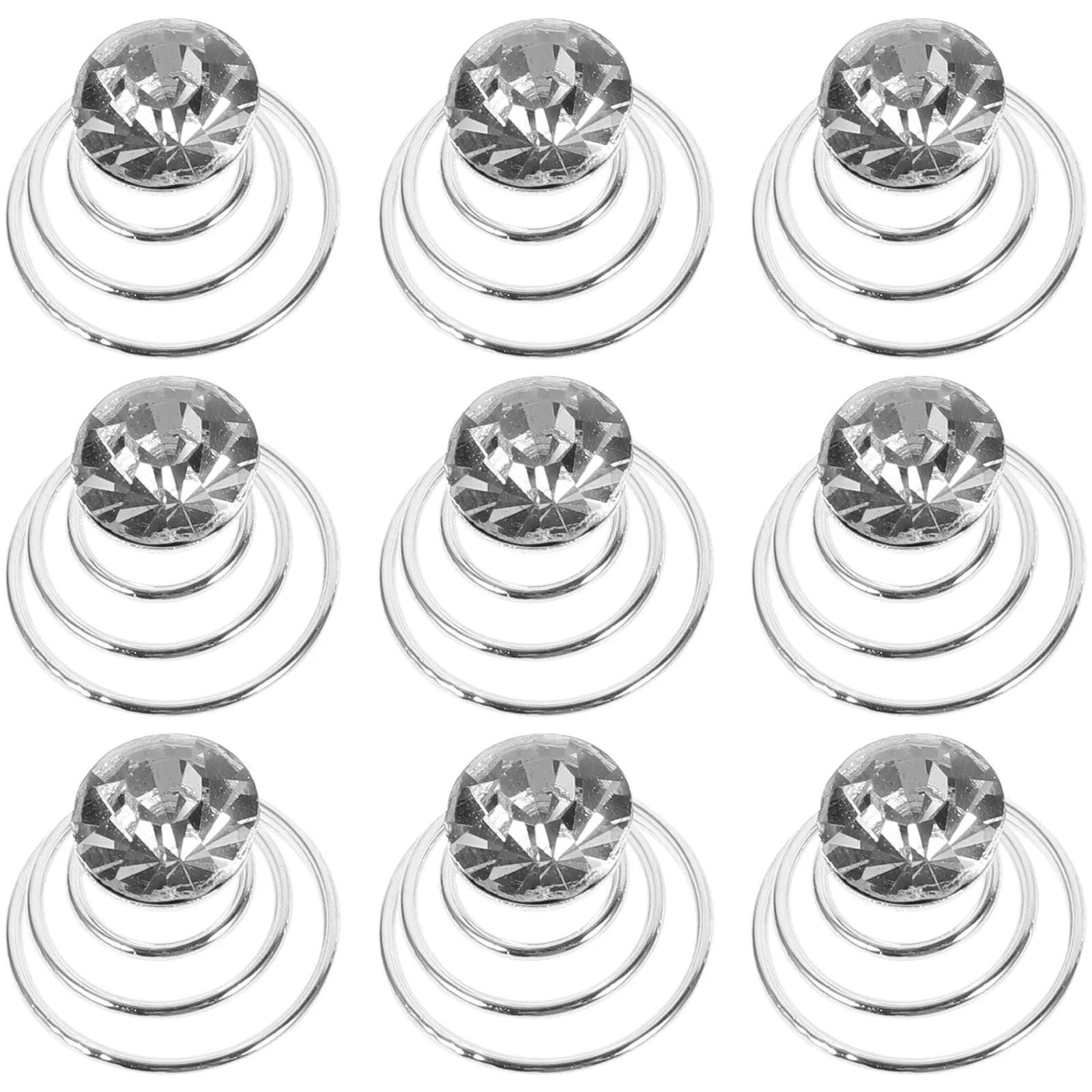 12Pcs Spiral Hair Pins Alloy Flexible Strong Hold Bun Clips for Women Long Hair Fast Styling Twist Clockwise Counter Clockwise