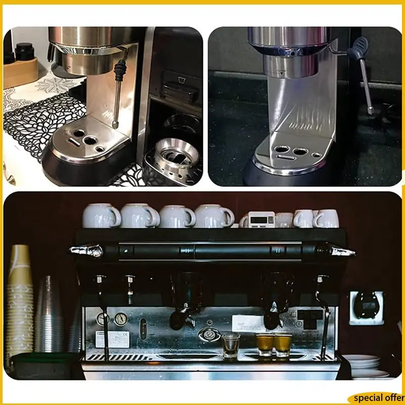 

A61I 4X Steam Wand For Delonghi EC680/EC685, Rancilio Coffee Machine, Upgrade With Additional 3 Hole Tip Steam Nozzle