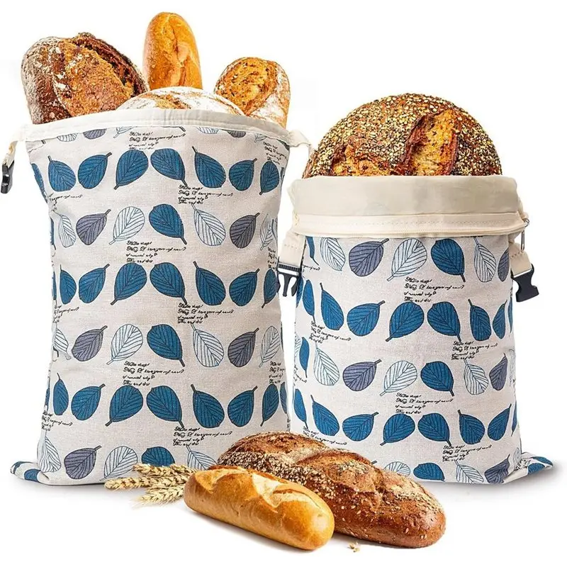 ABXF-1Set/2Pcs Мешочки для хлеба из пчелиного воска для домашнего хлеба, мешочки для хлеба на закваске с застежкой-молнией, примерно 13x17 дюймов, из натурального пчелиного воска