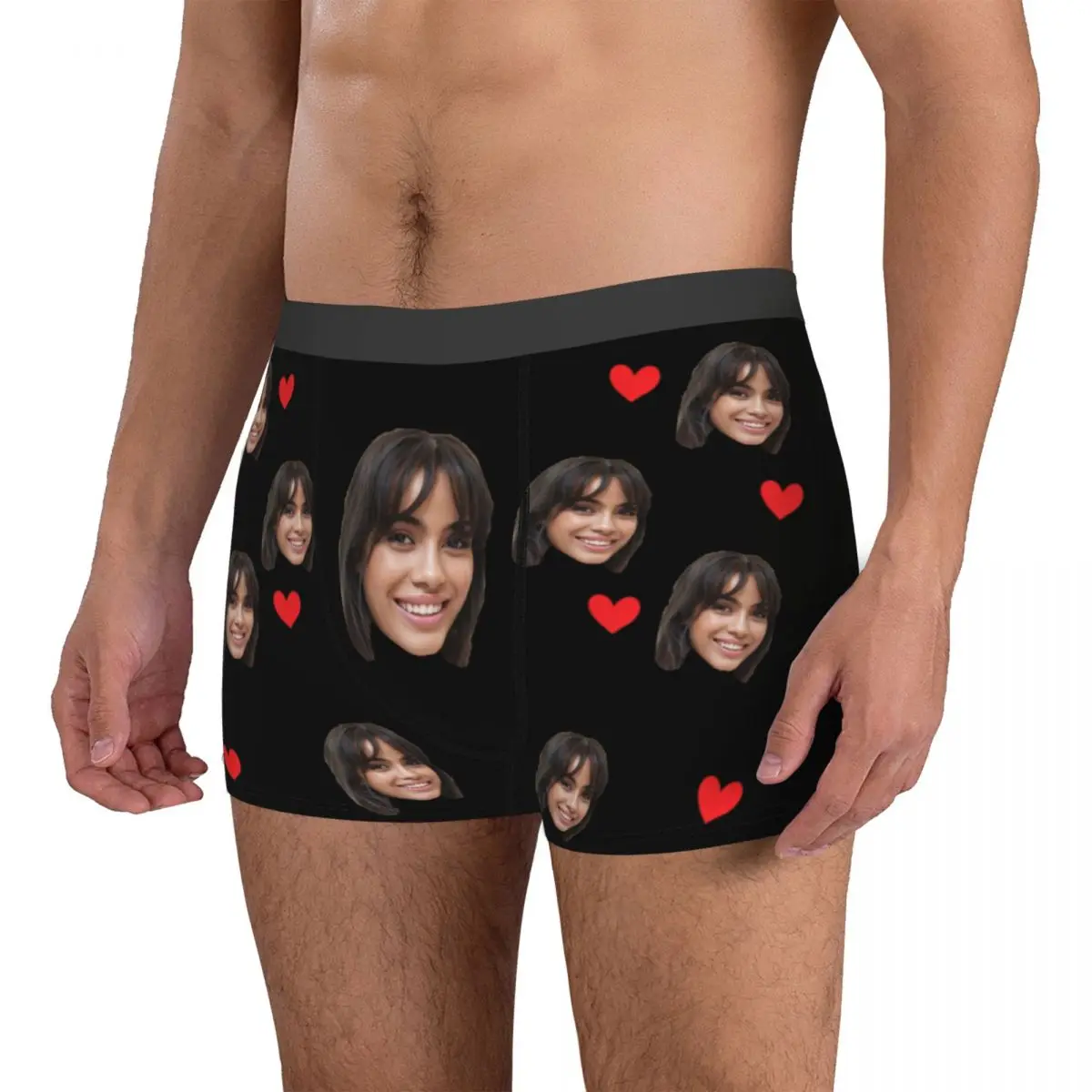 Custom Personalized Sexy Boxer DIY Your Picture Shorts Panties Man Underwear Couple Love Gifts Breathable Underpants for Homme - Image 4