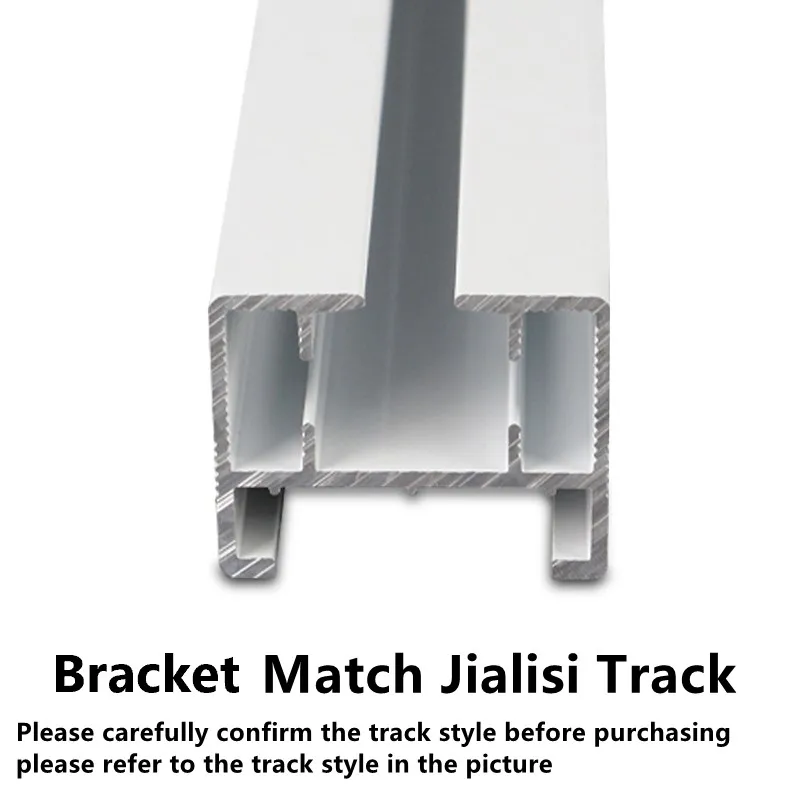 Top Mounting Bracket Metal Ceilling Mount Bracket For  Jialisi Curtain Rails Installation Accessories