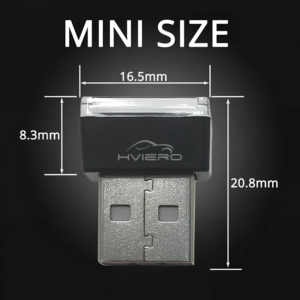 Tragbare Mini Usb Light Room Modeling Car Ambient License Plate Lamp Neon Interior Auto Decoration Room Welcome Night Flashlight