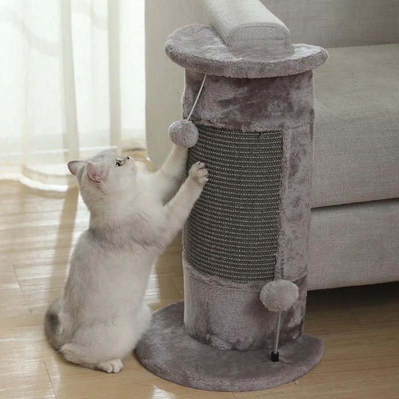 

Scratcher Toys Pole Cat Tower Tree Post Indoor Beds Adult Cat Tower House Carrier Box Accesorios Para Gatos Goods for Cats