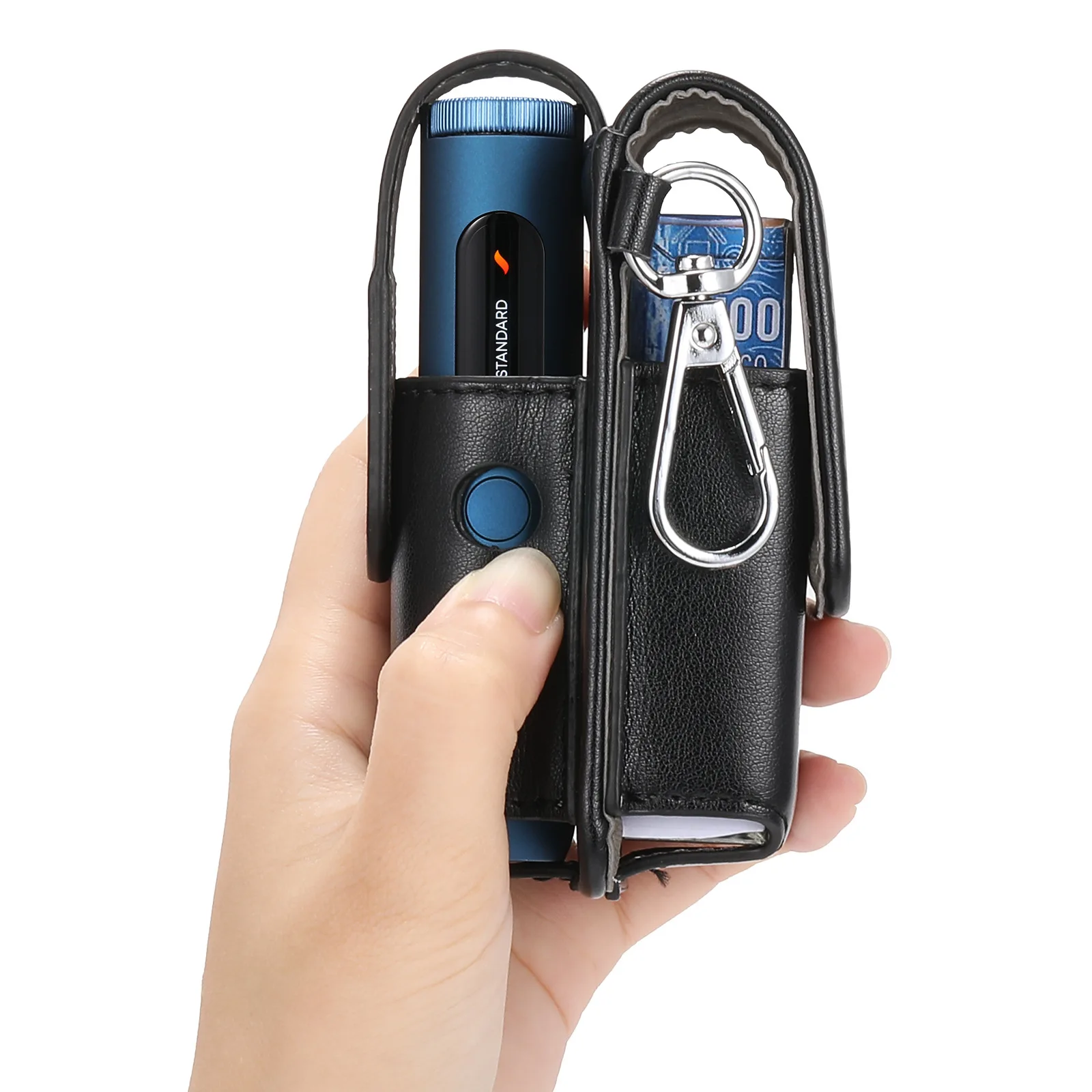 حافظة جلدية جديدة من البولي يوريثان لحقيبة حمل حقيبة التخزين GLO Hyper Pro