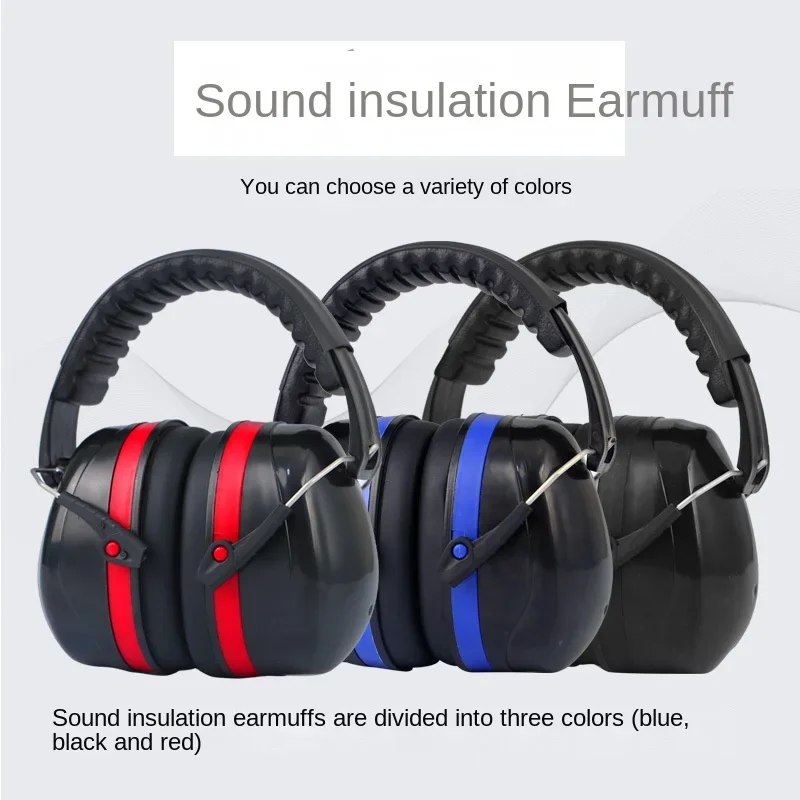 

Anti-noise Ear Protector Ear Muff Hearing Protection Soundproof for Shooting Earmuffs Earphone Noise Redution Workplace Safety