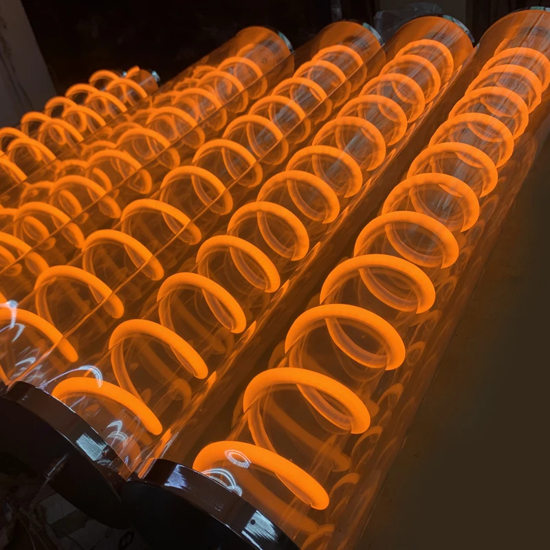 

Acrylic light column LED light box spiral spring lamp tube