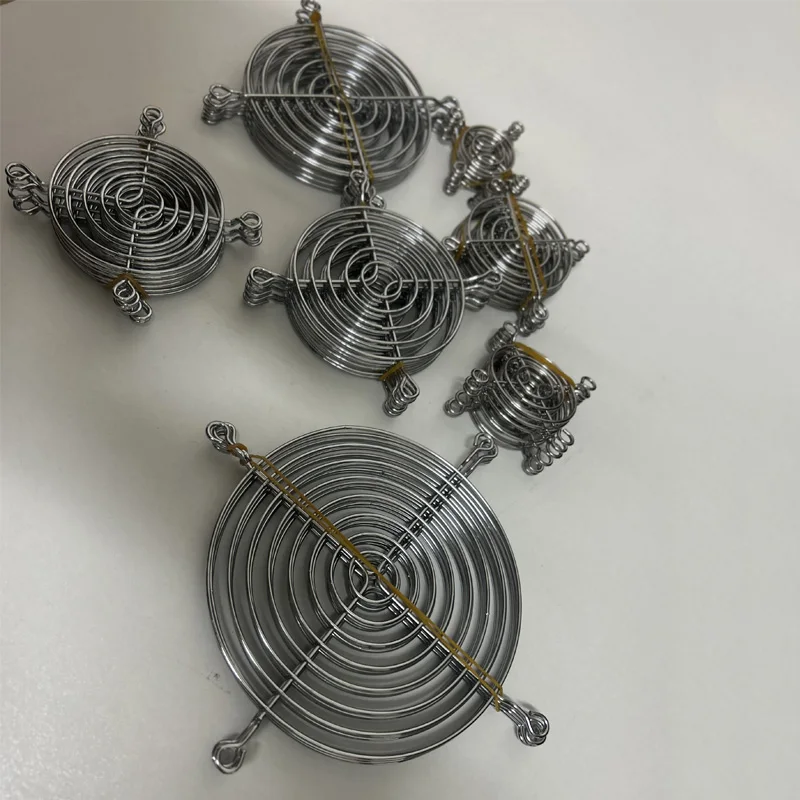 

2pcs/pack Metal Fan Grill - Steel Mesh Guard Protective Cover Net for Cooling Fans (120mm/90mm/80mm/7cm/60mm/5cm/4cm)