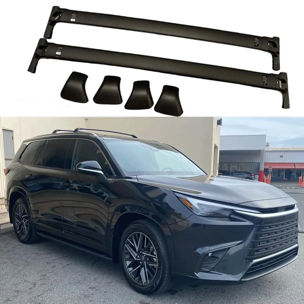 

High Quality Aluminum 2PCS Crossbar Cross Bar Fits For Lexus TX 350 500h 550h 2023 2024 Roof Rack Kayak Bars